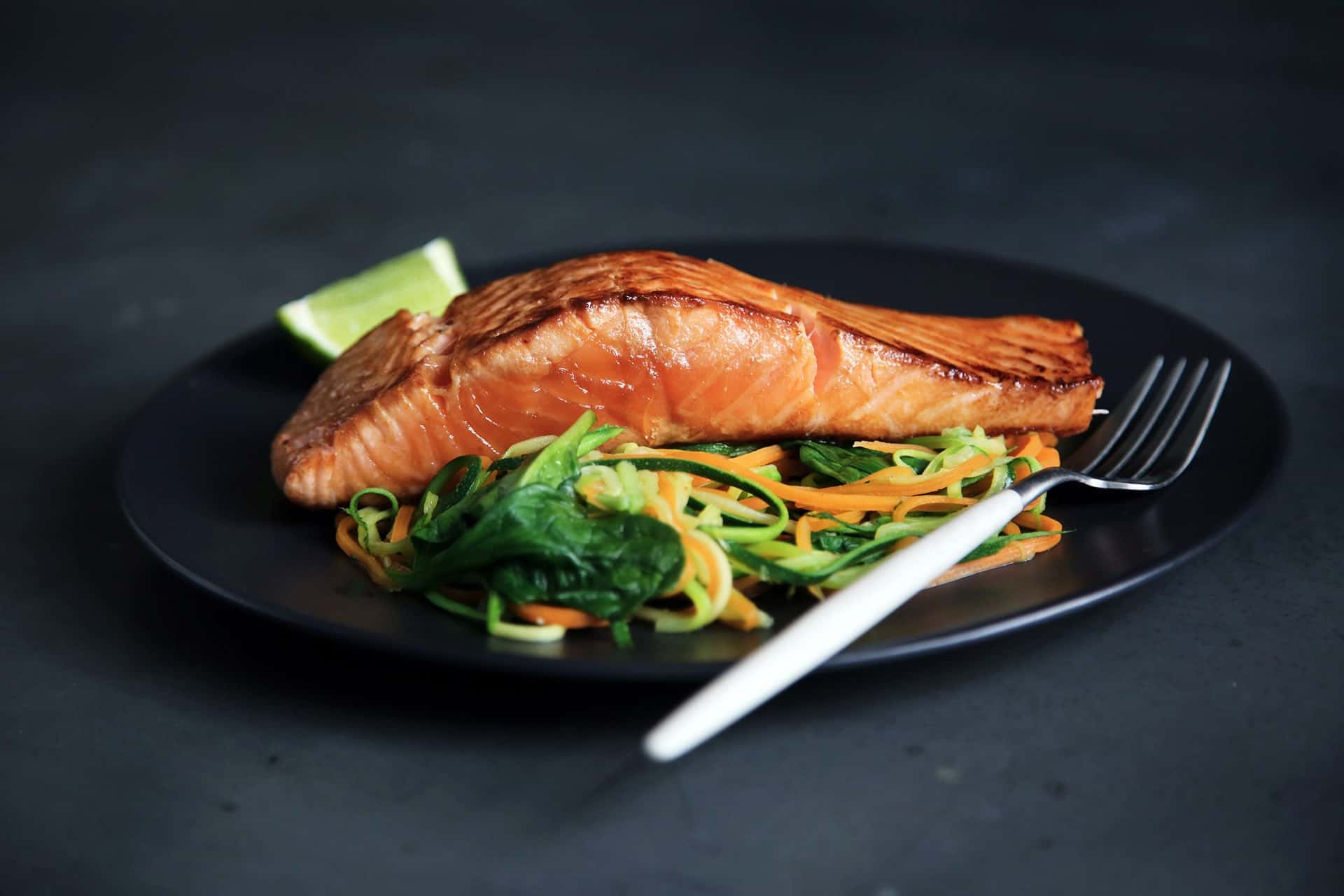 honey glazed garlic salmon