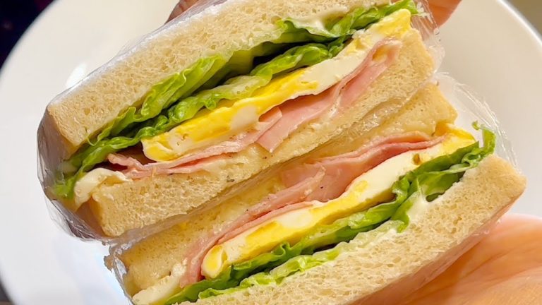 Ham and Cheese Egg Sandwich – 5-Minute Only